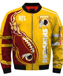 Latest Design 2019 NFL Bomber Jacket Custom Washington Redskins Starter Jacket