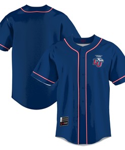 Liberty Flames Baseball Jersey - Navy Ncaa