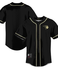 Lindenwood Lions Baseball Jersey - Black Ncaa