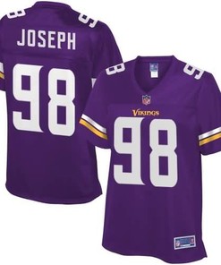 Linval Joseph Minnesota Vikings Nfl Pro Line Womens Team Color Jersey - Purple