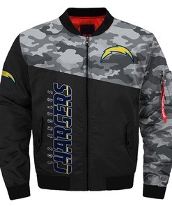 Los Angeles Chargers Camo Jacket