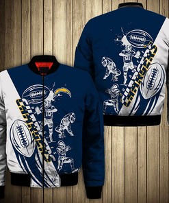 Los Angeles Chargers Jacket Graphic Cartoon Athlete Ball Star
