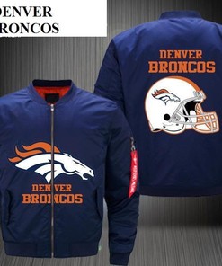 Low Price NFL Jackets Men Denver Broncos Bomber Jacket