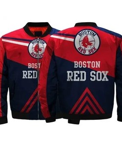 MLB Boston Red Sox Bomber Jacket V1