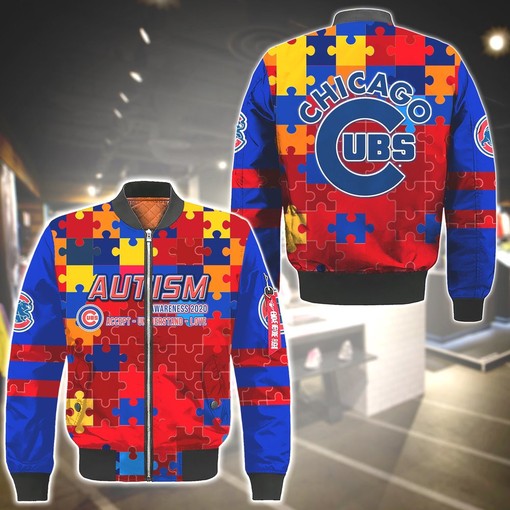 MLB Chicago Cubs Bomber Jacket V4