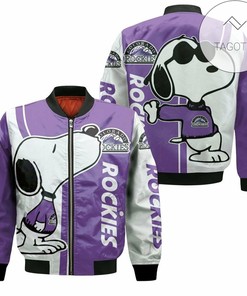 MLB Colorado Rockies Bomber Jacket V6