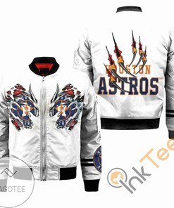 MLB Houston Astros Claws Apparel Bomber Jacket