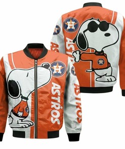 MLB Houston Astros Snoopy Bomber Jacket