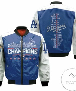 MLB Los Angeles Dodgers Bomber Jacket V4