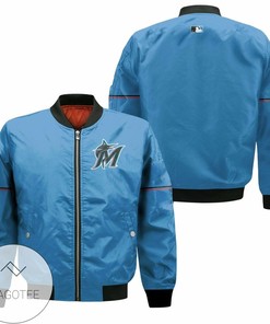 MLB Miami Marlins Bomber Jacket V5