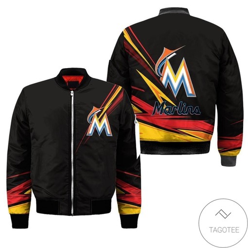 MLB Miami Marlins Bomber Jacket V7