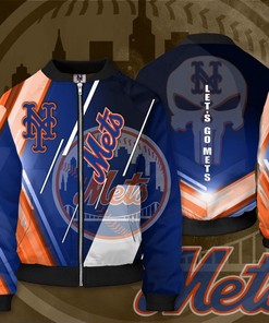 MLB New York Mets Bomber Jacket V8