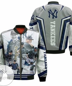 MLB New York Yankees Great Team Best Players Bomber Jacket
