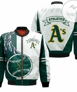 MLB Oakland Athletics Bomber Jacket V3