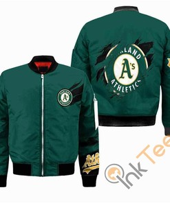 MLB Oakland Athletics Bomber Jacket V5