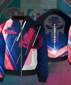 MLB Philadelphia Phillies Bomber Jacket V4