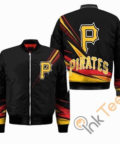 MLB Pittsburgh Pirates Black Bomber Jacket
