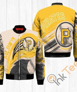 MLB Pittsburgh Pirates Yellow Bomber Jacket
