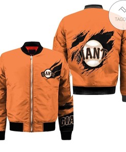 MLB San Francisco Giants Scratch Bomber Jacket
