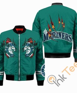 MLB Seattle Mariners Claws Bomber Jacket