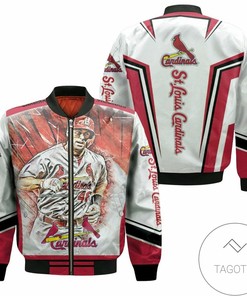 MLB St. Louis Cardinals Paul Goldshmidt 46 Bomber Jacket