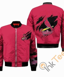 MLB St. Louis Cardinals Red Bomber Jacket