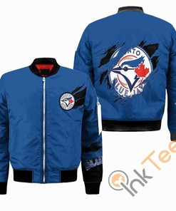 MLB Toronto Blue Jays Blue Bomber Jacket
