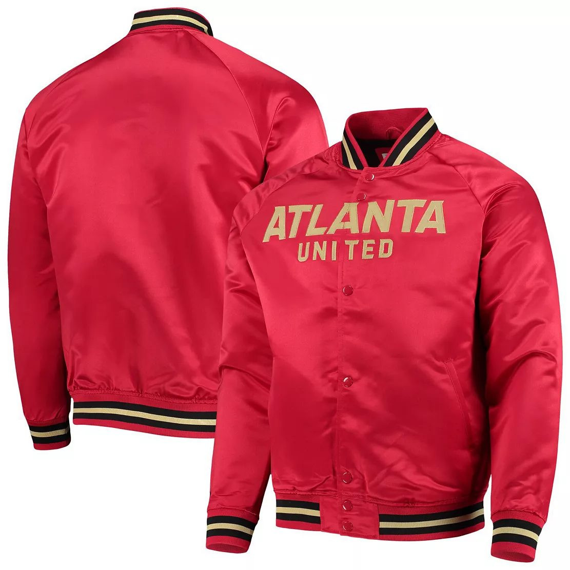 MLS Atlanta United FC Red Bomber Jacket