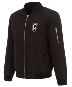 MLS Columbus Crew SC Black Bomber Jacket