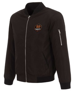 MLS Houston Dynamo Black Bomber Jacket