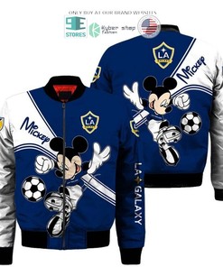 MLS LA Galaxy Mickey Mouse Bomber Jacket