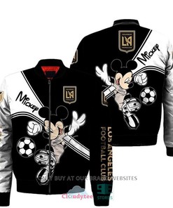 MLS Los Angeles FC Mickey Mouse Bomber Jacket