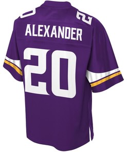Mackensie Alexander Minnesota Vikings Nfl Pro Line Team Color Player Jersey - Purple