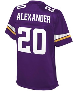 Mackensie Alexander Minnesota Vikings Nfl Pro Line Womens Team Color Jersey - Purple