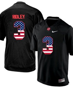 Male Alabama Crimson Tide Blackout Calvin Ridley NCAA Football Fashion Jersey