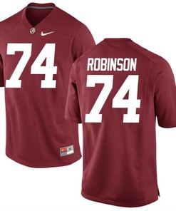 Male Alabama Crimson Tide Crimson Cam Robinson NCAA Alumni Football Game Jersey