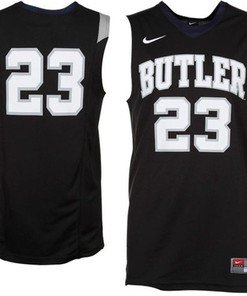 Male Butler Bulldogs Black NCAA Basketball Premier Tank Top Jersey