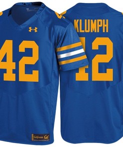 Male Cal Bears Royal Dylan Klumph NCAA Football Jersey