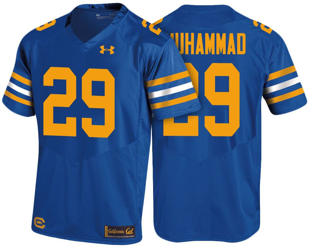 Male Cal Bears Royal Khalfani Muhammad NCAA Football Jersey