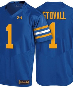 Male Cal Bears Royal Melquise Stovall NCAA Football Jersey