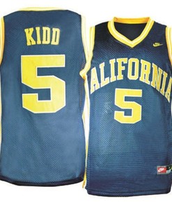 Male California Golden Bears Navy Blue Jason Kidd College Basketball Jersey
