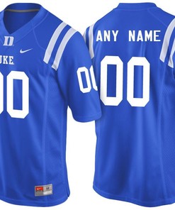 Male Duke Blue Devils Royal Custom College Football Jersey