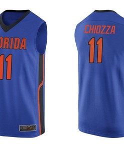 Male Florida Gators Royal Chris Chiozza College Basketball Jersey