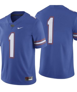 Male Florida Gators Royal College Football Game Jersey