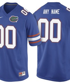 Male Florida Gators Royal Custom College Football Jersey