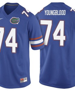 Male Florida Gators Royal Jack Youngblood NCAA Football Jersey