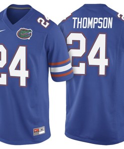 Male Florida Gators Royal Mark Thompson NCAA Football Jersey