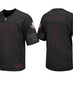 Male Florida State Seminoles Black College Colosseum Blackout Football Jersey