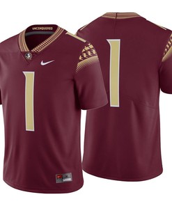 Male Florida State Seminoles Garnet College Football Game Jersey