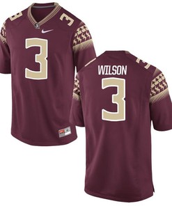 Male Florida State Seminoles Garnet Jesus Wilson NCAA Alumni Football Game Jersey